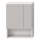 JIKA H4532410383041 - Armario con espejo con estante LYRA 80x60 cm blanco