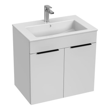 JIKA H4536011763001 - Mueble de baño con un lavabo CUBE 60,7x65 cm blanco