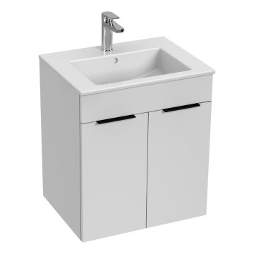 JIKA H4536111763001 - Mueble de baño con un lavabo CUBE 60,7x55 cm blanco