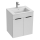 JIKA H4536111763001 - Mueble de baño con un lavabo CUBE 60,7x55 cm blanco