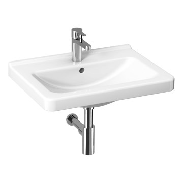 JIKA H8104240001041 - Lavabo suspendido CUBITO 65x48,5 cm cerámica/blanco
