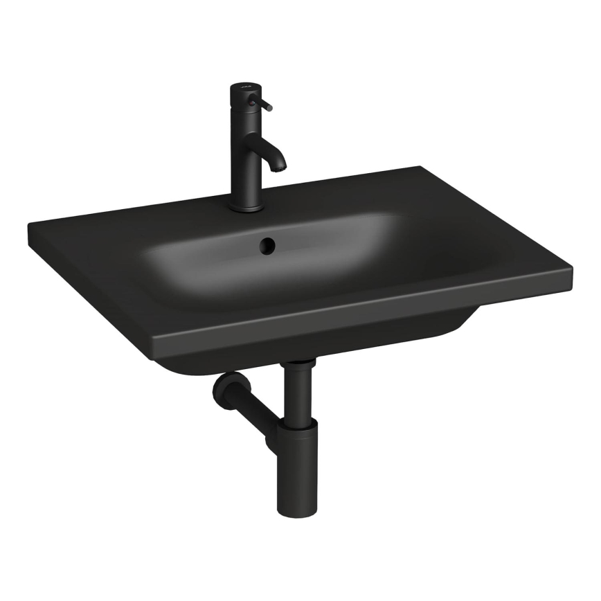 JIKA H8127137161041 - Lavabo suspendido MIO 60x45 cm cerámica/mate negro