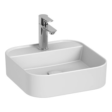 JIKA H8183610001111 - Lavabo sobre encimera ASTRA 40x40 cm cerámica/blanco