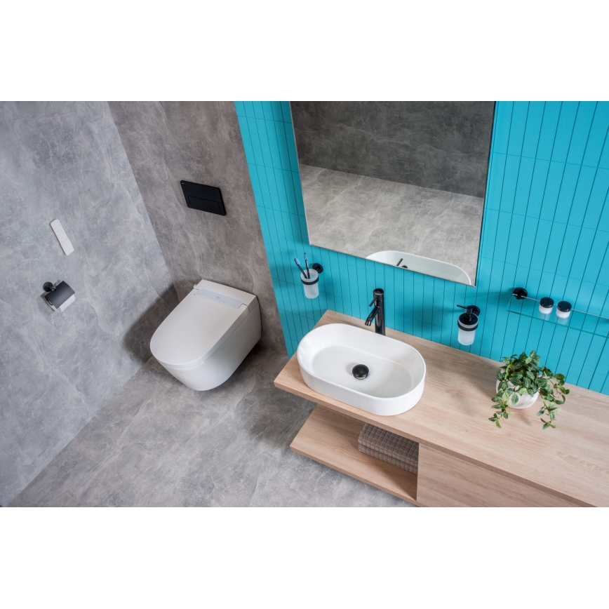 JIKA H8183660001121 - Lavabo sobre encimera ASTRA 53x31 cm cerámica/blanco