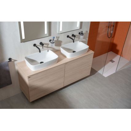 JIKA H8183827571041 - Lavabo sobre encimera LYRA 55x40 cm cerámica/blanco mate