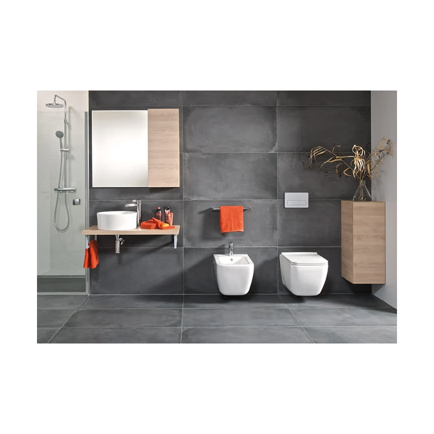JIKA H8184200001121 - Lavabo sobre encimera CUBITO diá. 40 cm cerámica/blanco