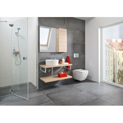 JIKA H8184200001121 - Lavabo sobre encimera CUBITO diá. 40 cm cerámica/blanco