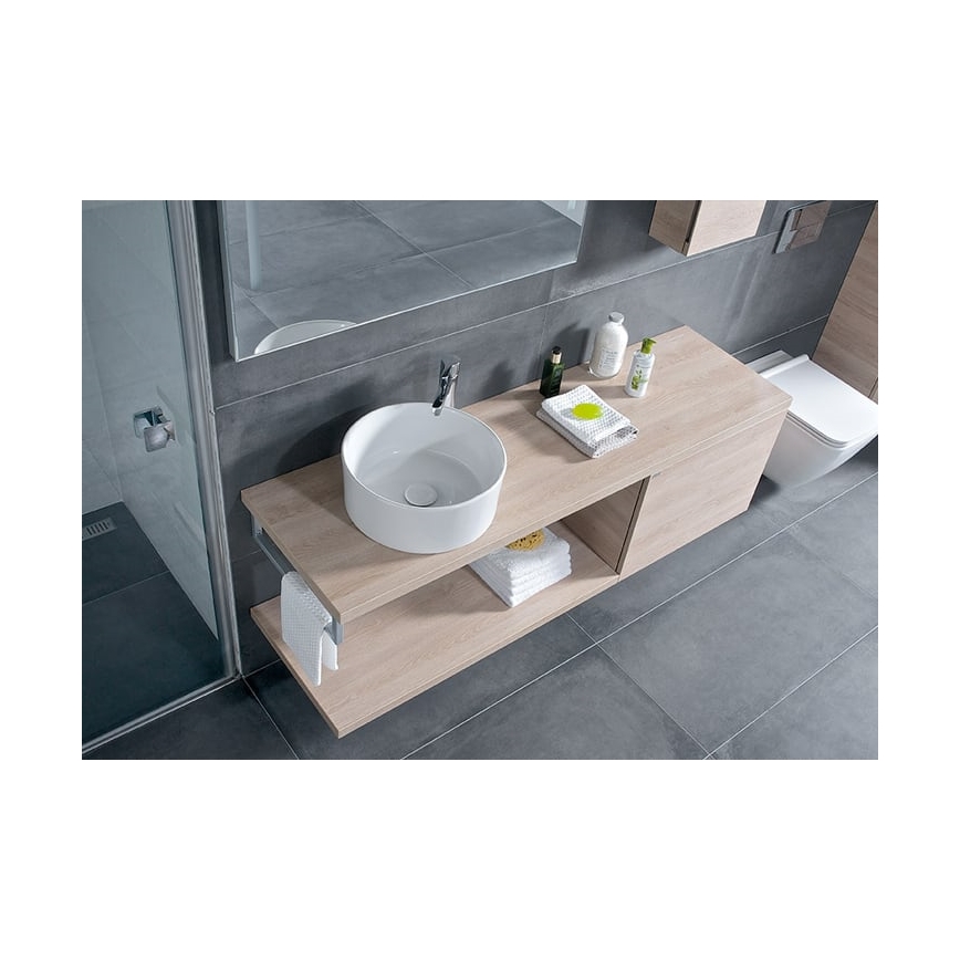 JIKA H8184200001121 - Lavabo sobre encimera CUBITO diá. 40 cm cerámica/blanco