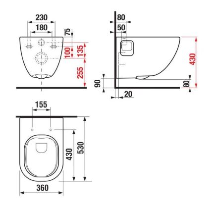 JIKA H8207160000001 - Sifón con tuerca de unión y codo angular MIO cerámica/blanco
