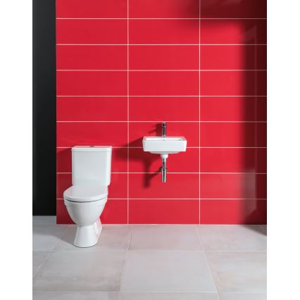JIKA H8263860002413 - Inodoro de tanque bajo LYRA cerámica/blanco