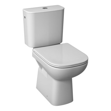 JIKA H8266170002801 - Inodoro de tanque bajo DEEP cerámica/blanco
