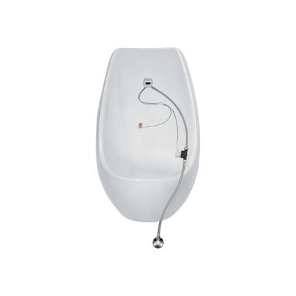 JIKA H8411010004871 - Urinario con sensor DOMINO 24V entrada trasera, desagüe trasero cerámica/blanco