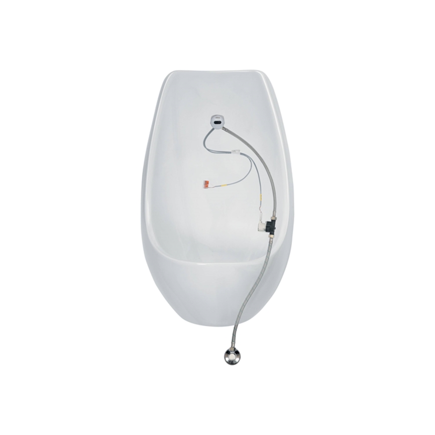JIKA H8411010004871 - Urinario con sensor DOMINO 24V entrada trasera, desagüe trasero cerámica/blanco