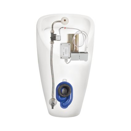 JIKA H8430700004901 - Urinario con sensor GOLEM 230V entrada interna, desagüe trasero cerámica/blanco