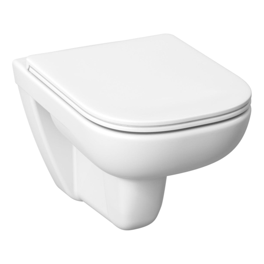 JIKA H8666140000001 - Inodoro suspendido DEEP, cerámica/blanca + Asiento de inodoro SoftClose DEEP, duroplástico/blanco