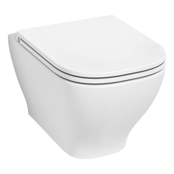 JIKA H8666180000001 - Inodoro suspendido DEEP cerámica/blanco + asiento de inodoro SoftClose DEEP duroplast/blanco