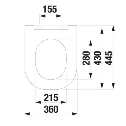 JIKA H8917160000631 - Asiento de inodoro SoftClose MIO duroplast/blanco
