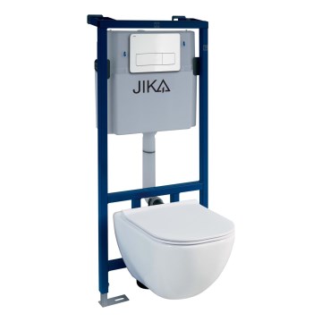 JIKA H8956520000001 - Módulo empotrado para inodoro suspendido con preparación para bidé
