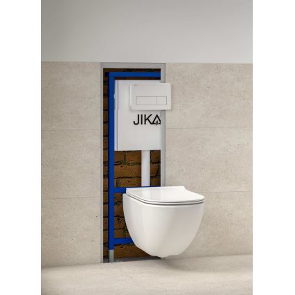 JIKA H8956520000001 - Módulo empotrado para inodoro suspendido con preparación para bidé