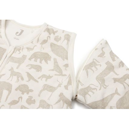 Jollein - Saco de dormir 2en1 3-9 meses 3 TOG Animals Nougat