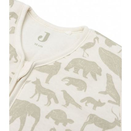 Jollein - Saco de dormir 2en1 3-9 meses 3 TOG Animals Olive Green