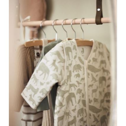 Jollein - Saco de dormir 2en1 6-18 meses 3 TOG Animals Nougat