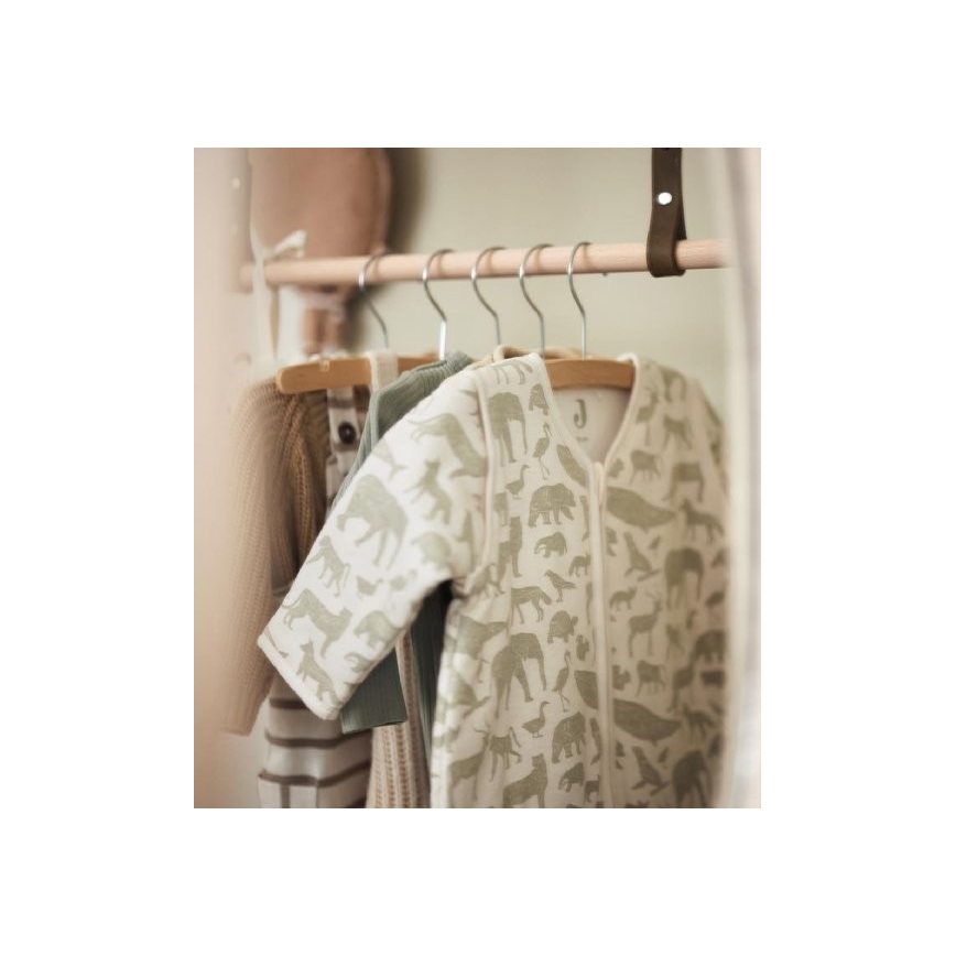 Jollein - Saco de dormir 2en1 6-18 meses 3 TOG Animals Nougat