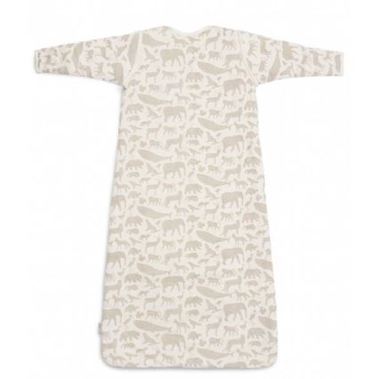 Jollein - Saco de dormir 2en1 6-18 meses 3 TOG Animals Nougat