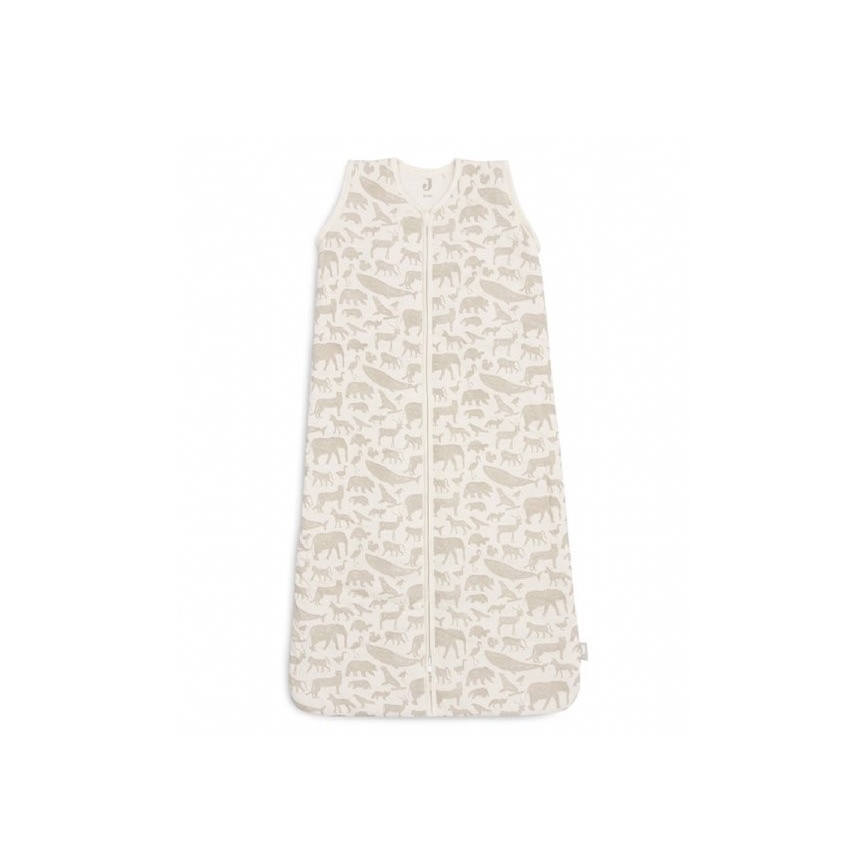Jollein - Saco de dormir 2en1 6-18 meses 3 TOG Animals Nougat