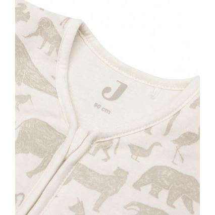 Jollein - Saco de dormir 2en1 6-18 meses 3 TOG Animals Nougat