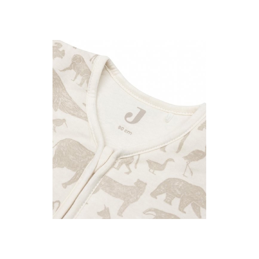 Jollein - Saco de dormir 2en1 6-18 meses 3 TOG Animals Nougat