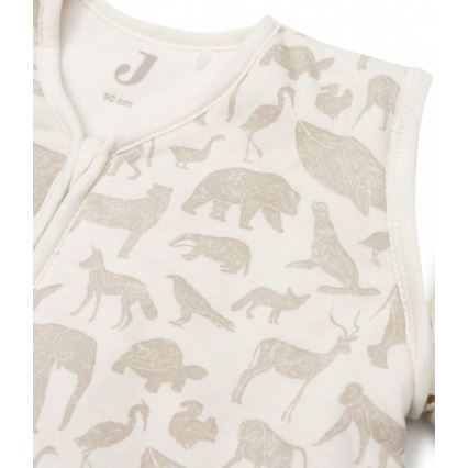 Jollein - Saco de dormir 2en1 6-18 meses 3 TOG Animals Nougat