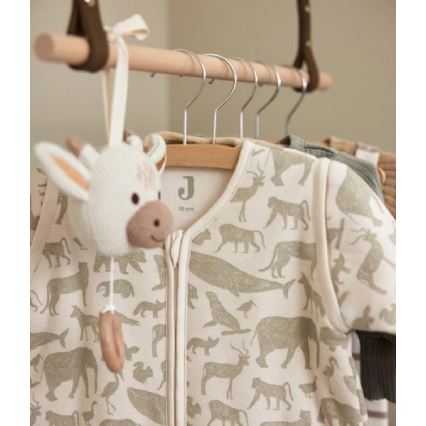Jollein - Saco de dormir 2en1 6-18 meses 3 TOG Animals Olive Green