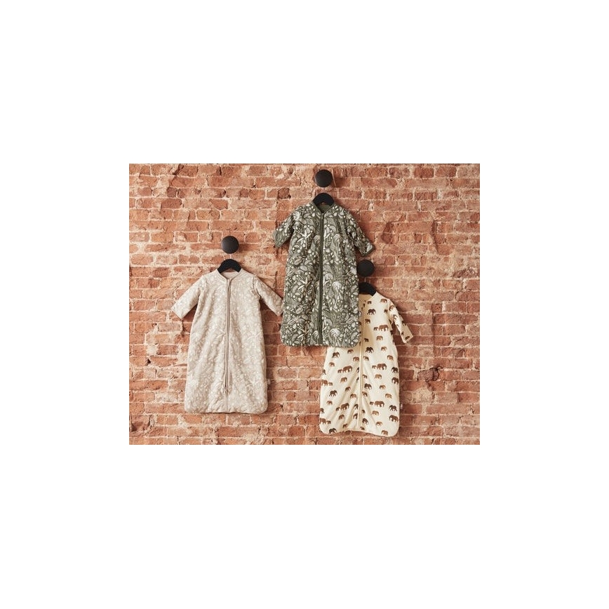 Jollein - Saco de dormir 2en1 6-18 meses 3 TOG Botanical Leaf Green