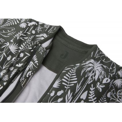 Jollein - Saco de dormir 2en1 6-18 meses 3 TOG Botanical Leaf Green