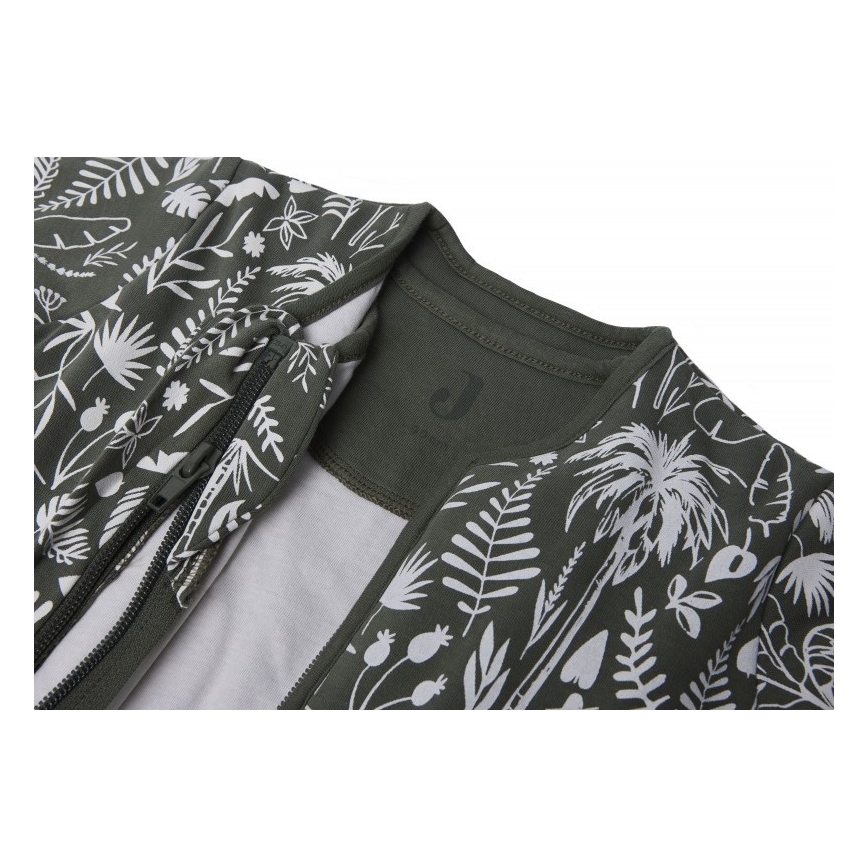 Jollein - Saco de dormir 2en1 6-18 meses 3 TOG Botanical Leaf Green