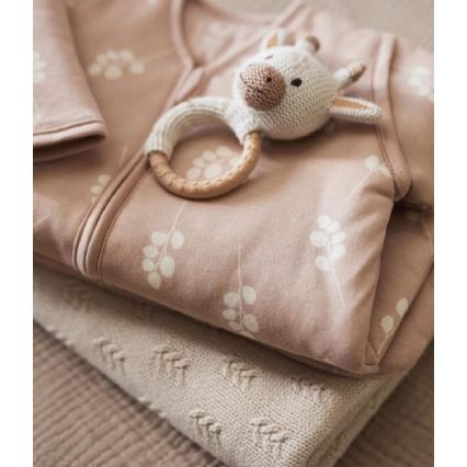 Jollein - Saco de dormir 2en1 6-18 meses 3 TOG Wild rosa