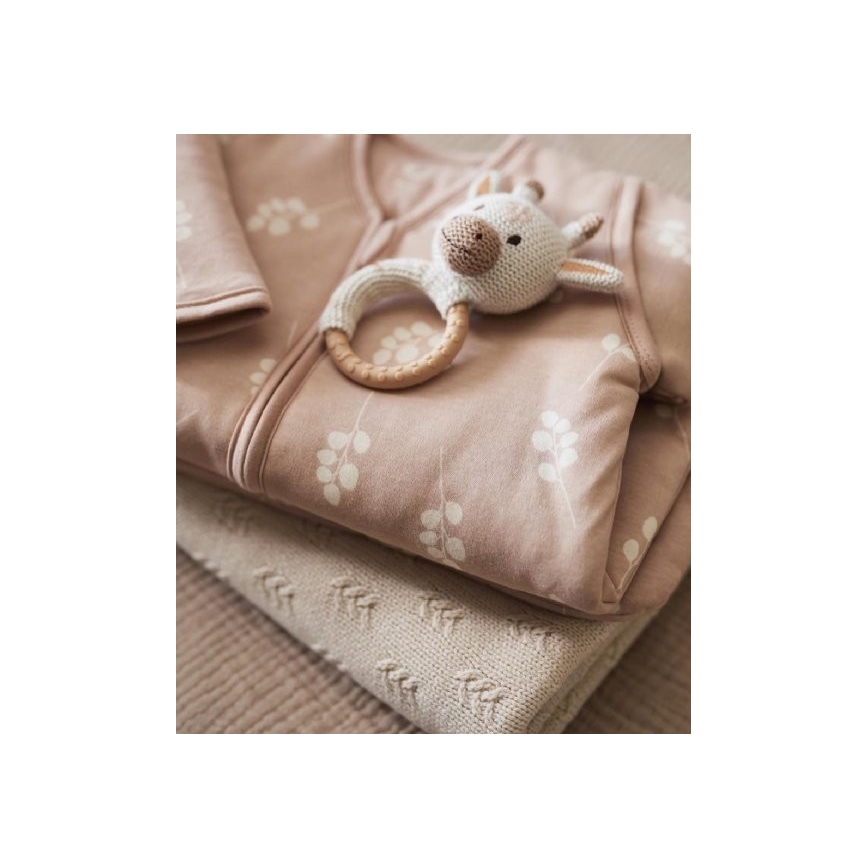 Jollein - Saco de dormir 2en1 6-18 meses 3 TOG Wild rosa