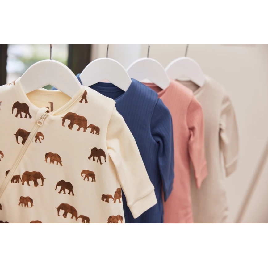 Jollein - Saco de dormir 3en1 0-3 meses 3,5 TOG Rosewood