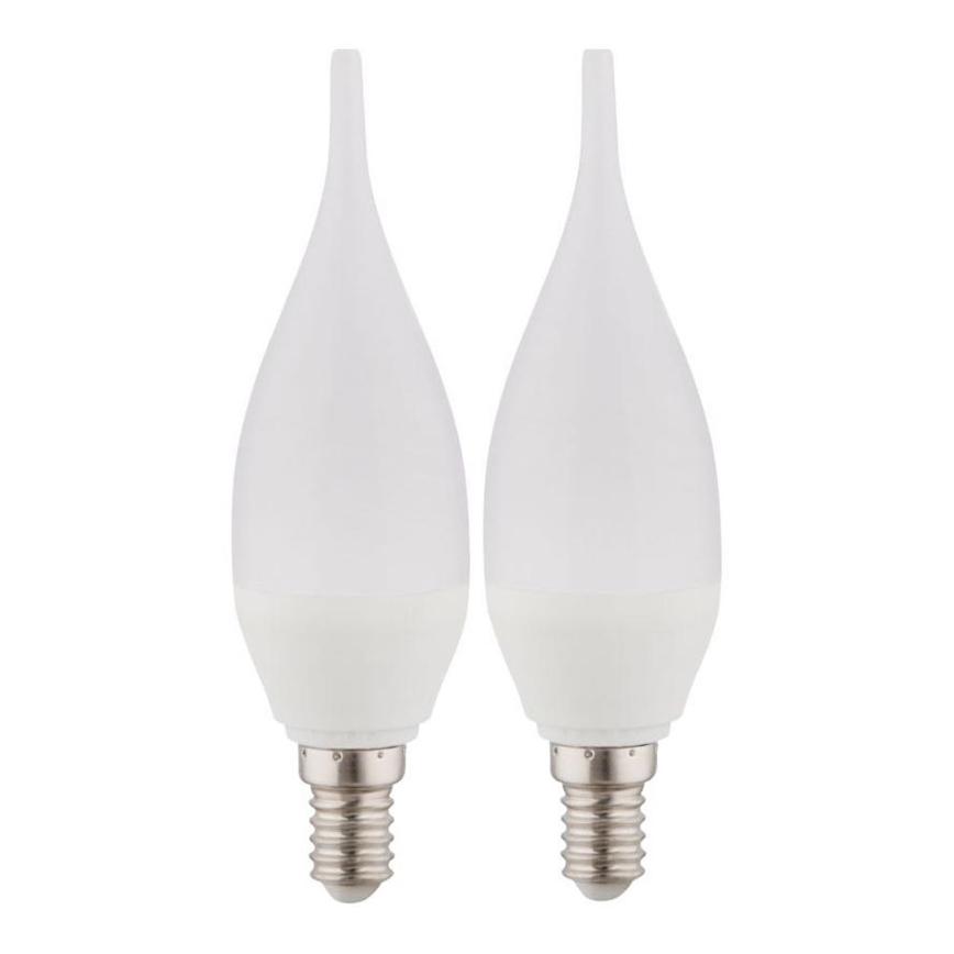 JUEGO 2x Bombilla LED E14/3W/230V 3000K - Globo