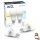 JUEGO 2x Bombilla LED regulable E27/11,5W/230V 2700-6500K Wi-Fi - WiZ
