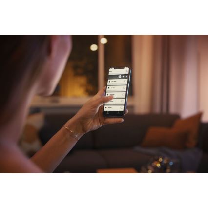 JUEGO 2x Bombilla LED regulable Philips Hue WHITE P45 E14/5,5W/230V 2700K