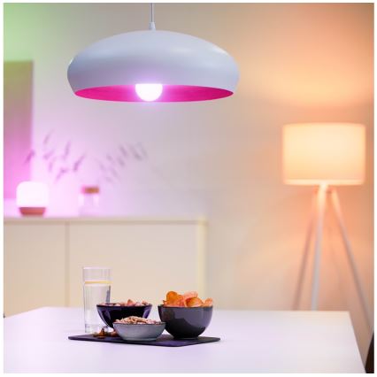 JUEGO 2x Bombilla LED RGBW regulable A60 E27/8,5W/230V 2200-6500K Wi-Fi + control remoto - WiZ