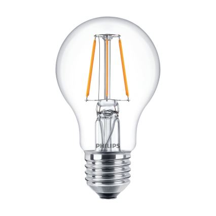 JUEGO 2x Bombilla LED VINTAGE Philips A60 E27/4,3W/230V 2700K