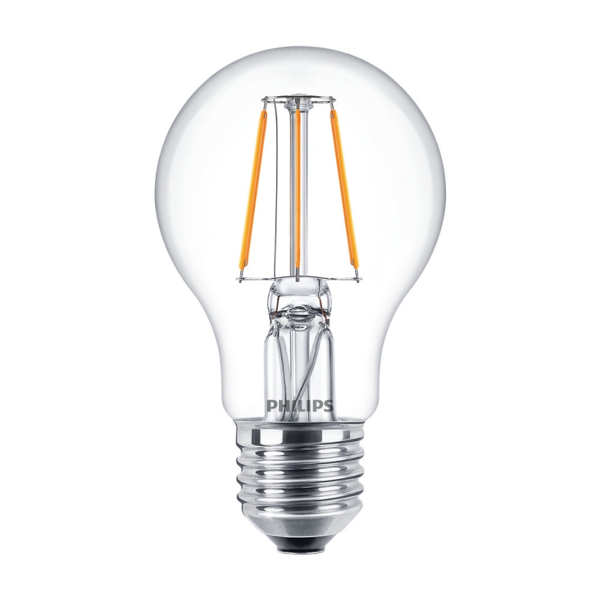 JUEGO 2x Bombilla LED VINTAGE Philips A60 E27/4,3W/230V 2700K