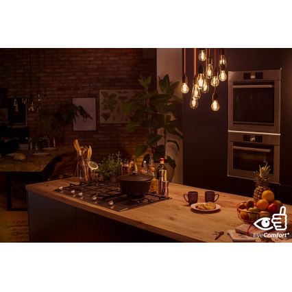 JUEGO 2x Bombilla LED VINTAGE Philips A60 E27/4,3W/230V 2700K