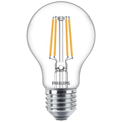 JUEGO 2x Bombillas LED VINTAGE Philips A60 E27/4,3W/230V 2700K