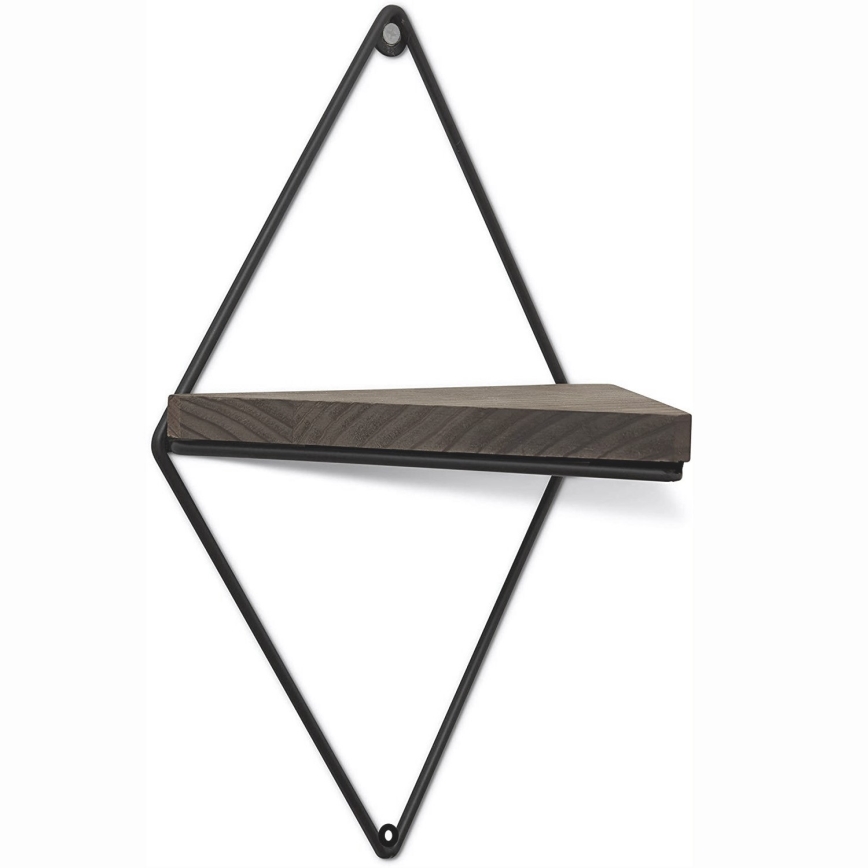 JUEGO 2x Estante de pared abeto
