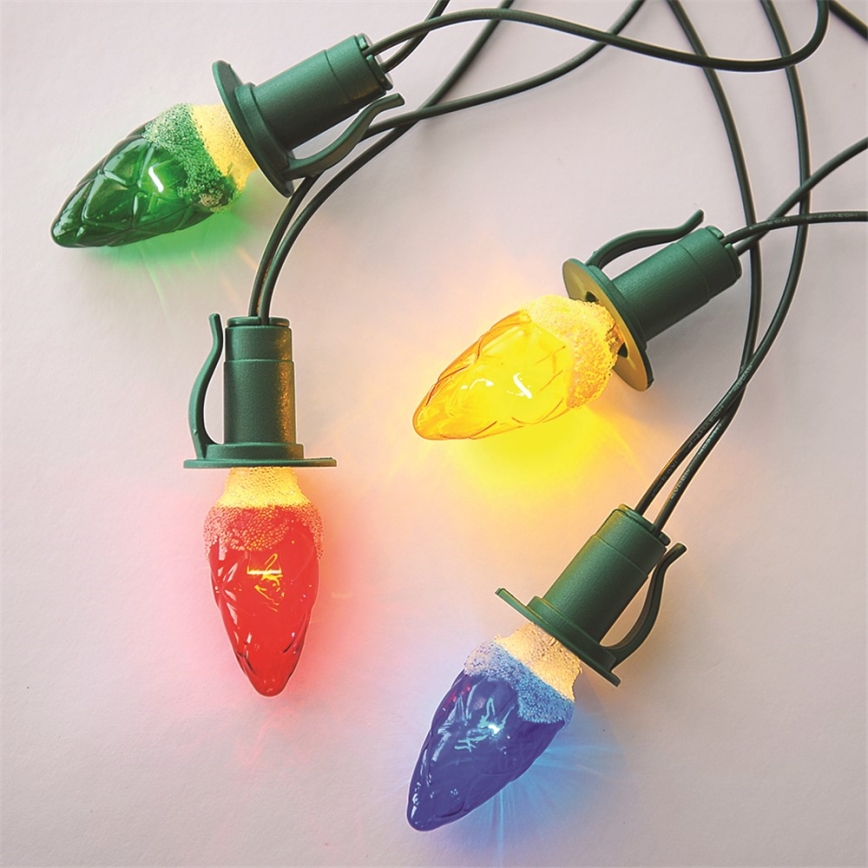 JUEGO 3 x Bombilla de repuesto CONE E10/20V/0,1A multicolor, fabricado en la UE