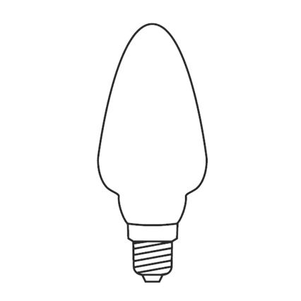 JUEGO 3 x Bombilla de repuesto CONE E10/20V/0,1A multicolor, fabricado en la UE